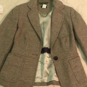 J CREW ft ROBERT NOBLE Scottish Cloth Tweed sz 4